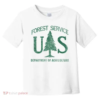 Us Forest Service (Distressed Green) Toddler T-Shirt