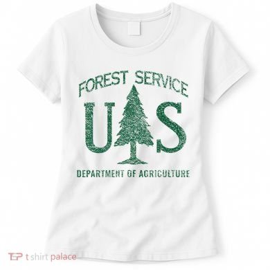 Us Forest Service (Distressed Green) Women's T-Shirt