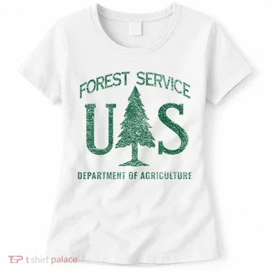 Us Forest Service (Distressed Green) Women's T-Shirt