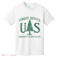 Us Forest Service (Distressed Green) Kids T-Shirt thumb 0