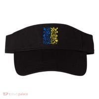 Ukraine Flag Symbol Flora Sunflower Ukrainian Pride Heart Visor thumb 0
