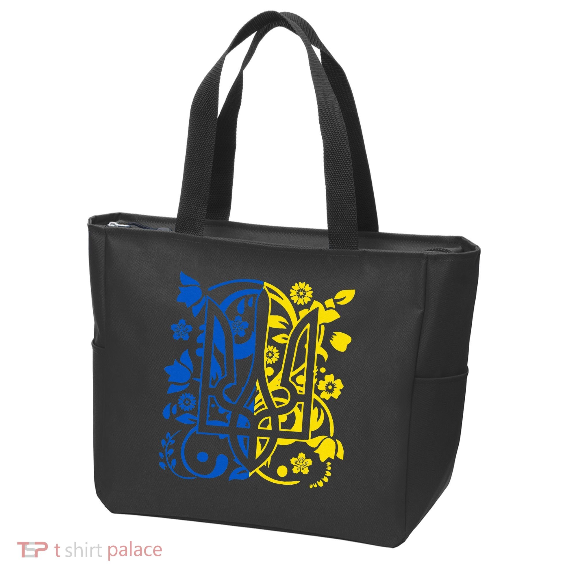 Ukraine Flag Symbol Flora Sunflower Ukrainian Pride Heart Tote Bag