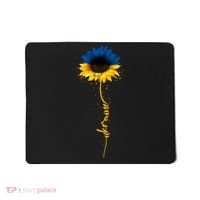 Ukrainian Flag Sunflower I Stand With Ukraine Peace Mousepad thumb 0