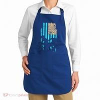 Usa Flag Triathlon Great Gift Swim Bike Run Apron thumb 2