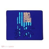 Usa Flag Triathlon Great Gift Swim Bike Run Mousepad thumb 0