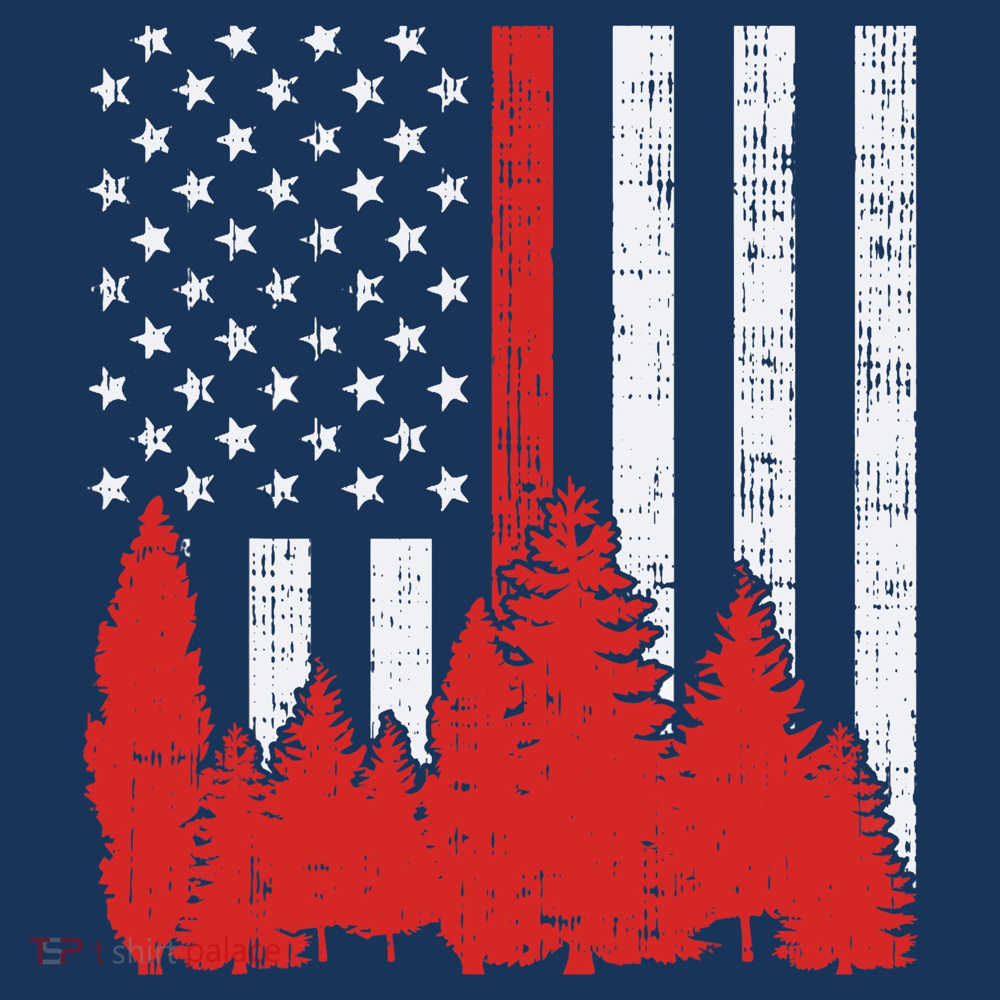 USA Flag Thin Red Line Forest Fire Wildland Firefighter Gift Coaster
