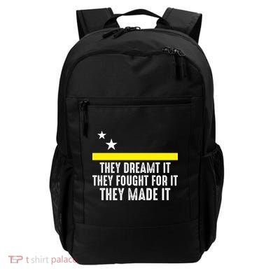Uracao Flag They Dreamed It Fought For It Backpack