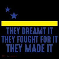Uracao Flag They Dreamed It Fought For It Coffee Mug thumb 5