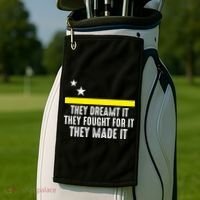 Uracao Flag They Dreamed It Fought For It Golf Towel thumb 2