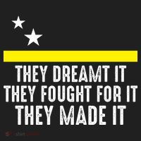 Uracao Flag They Dreamed It Fought For It Golf Towel thumb 3