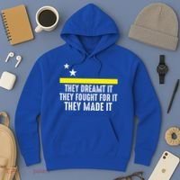 Uracao Flag They Dreamed It Fought For It Hoodie thumb 3
