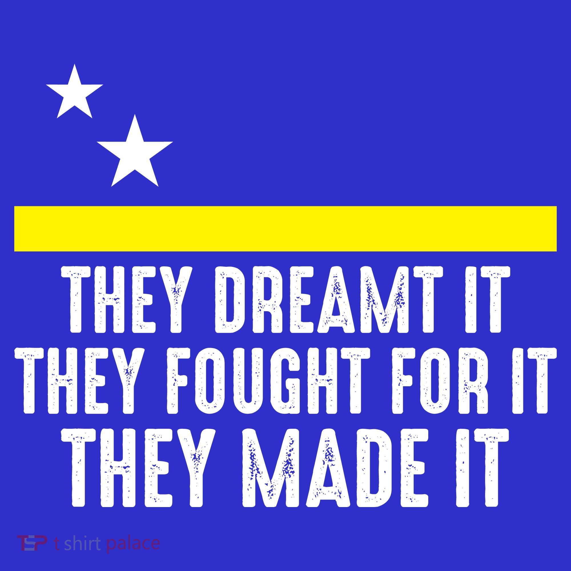 Uracao Flag They Dreamed It Fought For It Long Sleeve Shirt