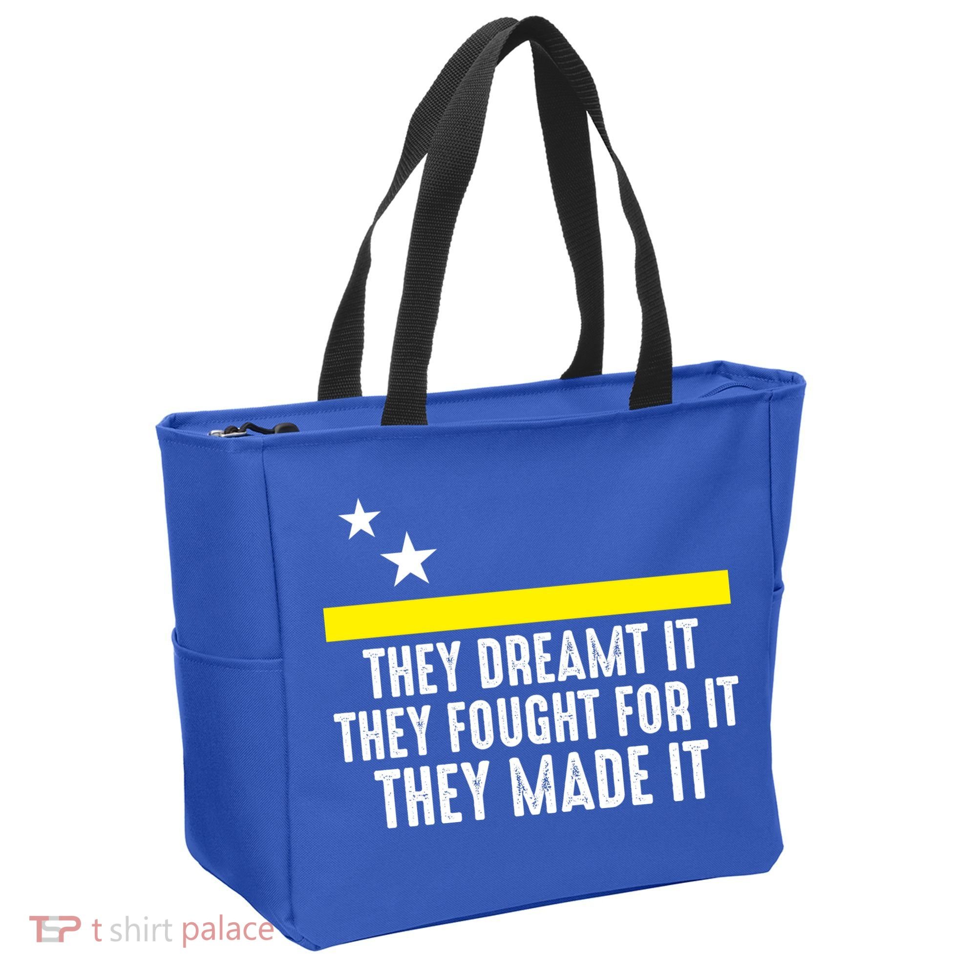 Uracao Flag They Dreamed It Fought For It Tote Bag