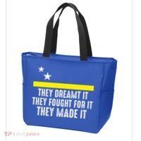 Uracao Flag They Dreamed It Fought For It Tote Bag thumb 3