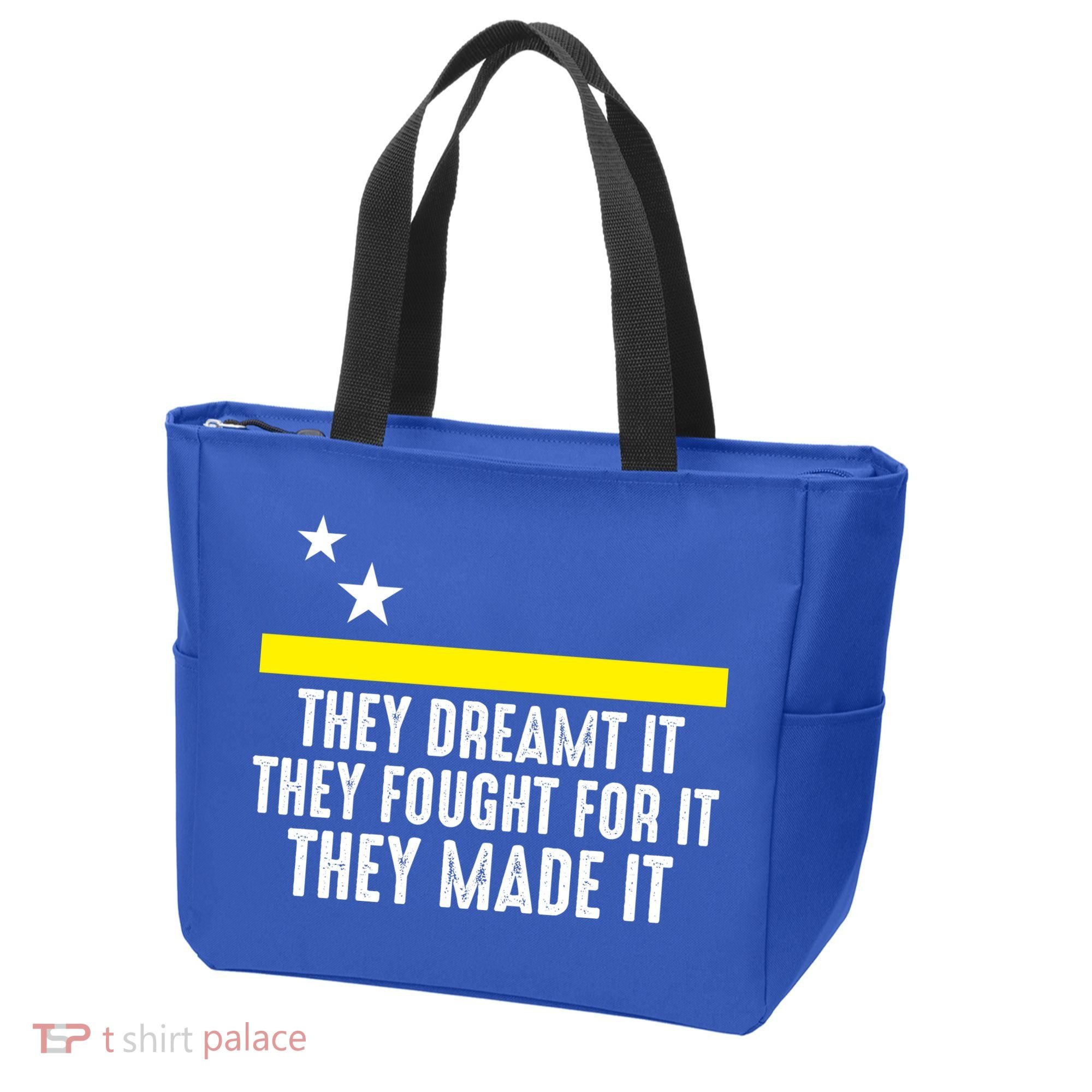 Uracao Flag They Dreamed It Fought For It Tote Bag