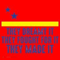 Uracao Flag They Dreamed It Fought For It Santa Hat thumb 1