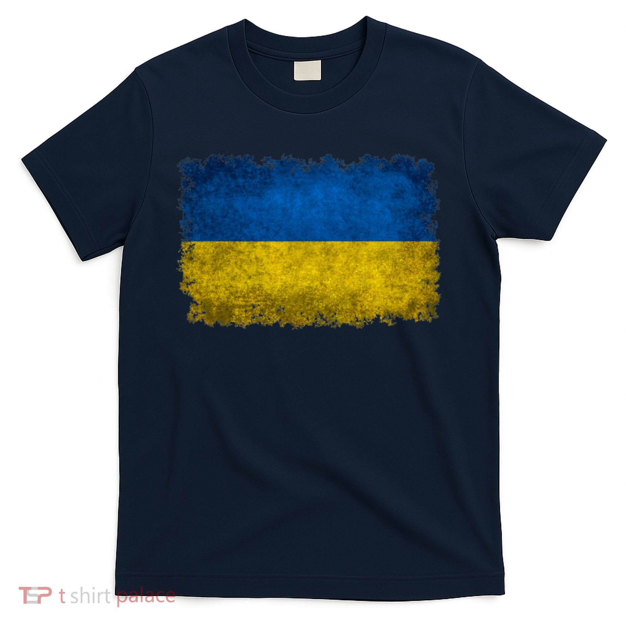 Ukraine Flag Ukrainian Ukraine Pride Vintage FLag T-Shirt