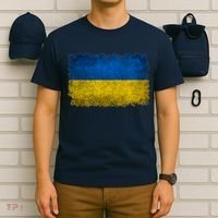 Ukraine Flag Ukrainian Ukraine Pride Vintage FLag T-Shirt thumb 6