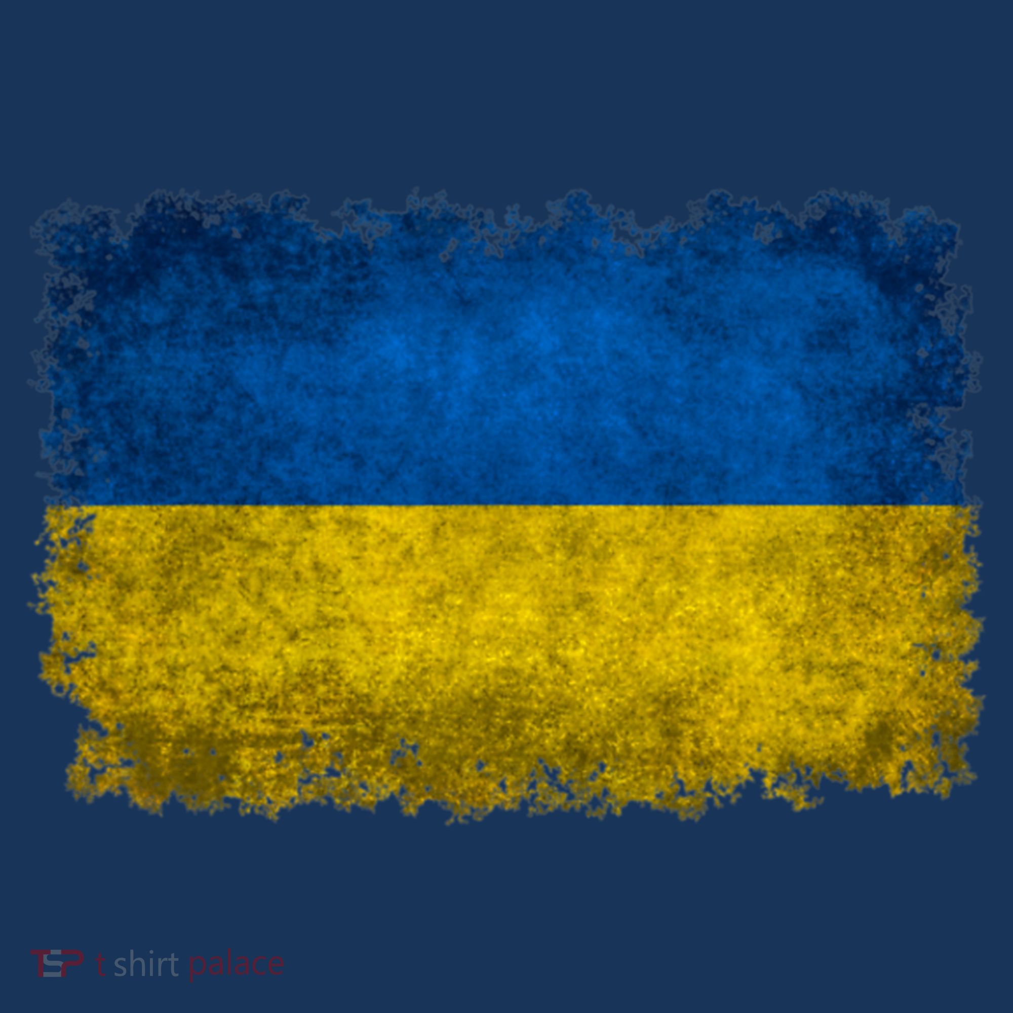 Ukraine Flag Ukrainian Ukraine Pride Vintage FLag T-Shirt