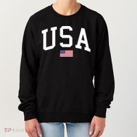 USA Flag Women's Sweatshirt thumb 0
