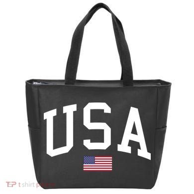 USA Flag Tote Bag