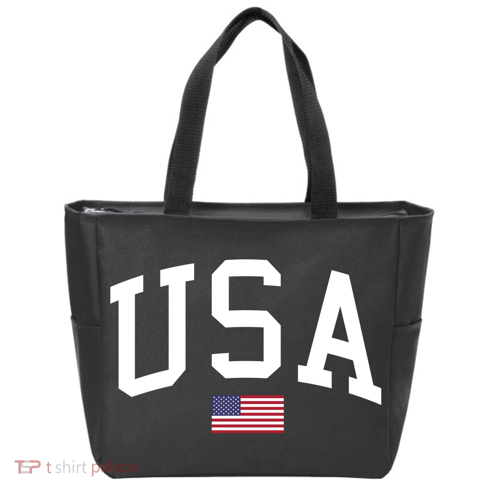 USA Flag Tote Bag
