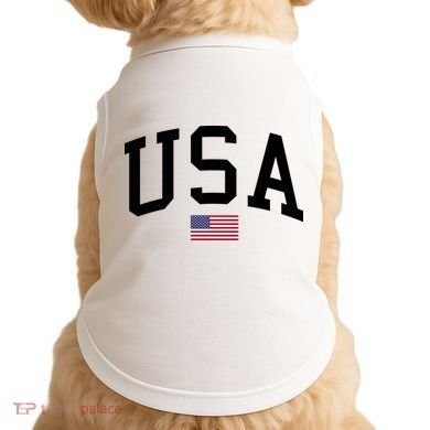 USA Flag Doggie Tank