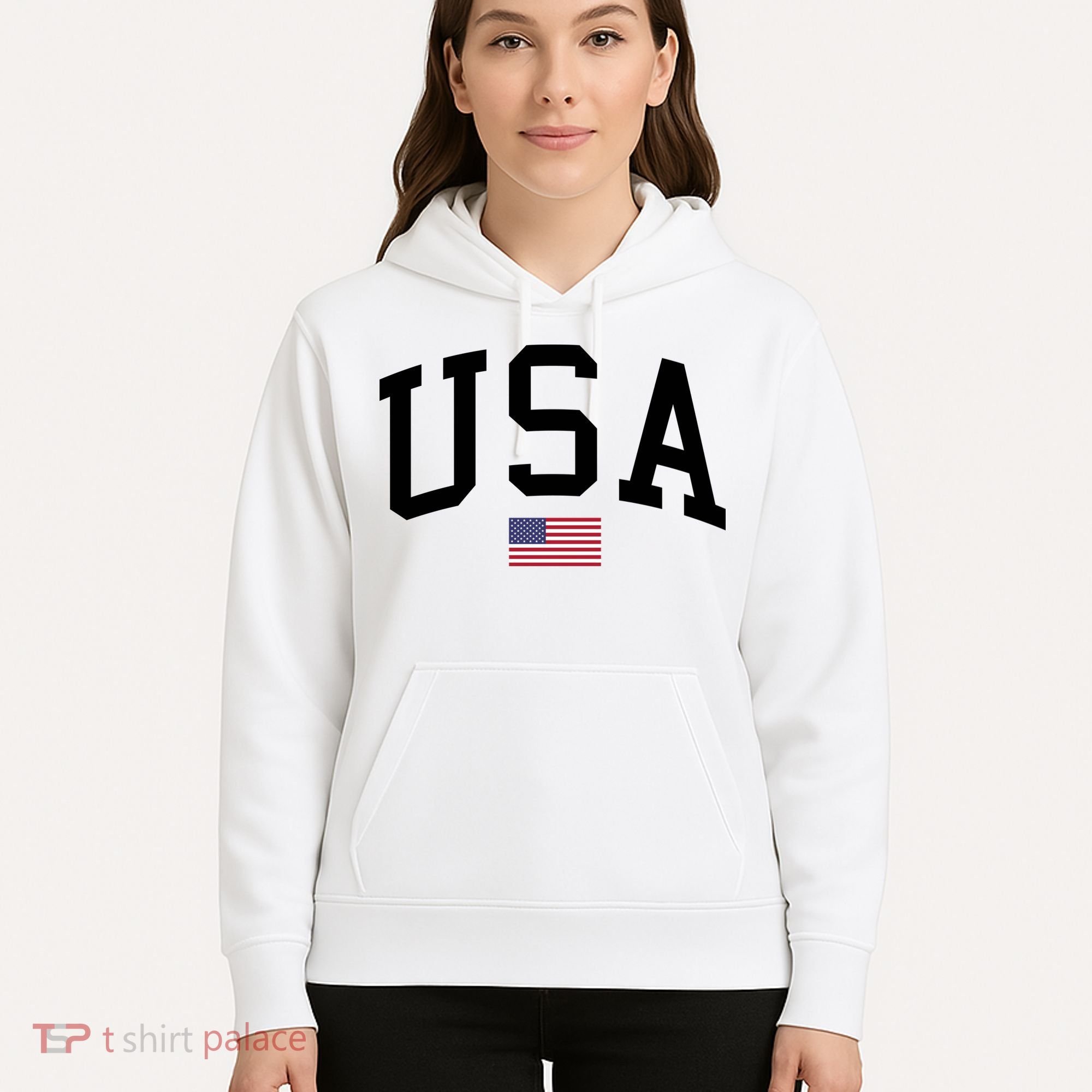 USA Flag Hoodie