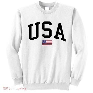 USA Flag Sweatshirt