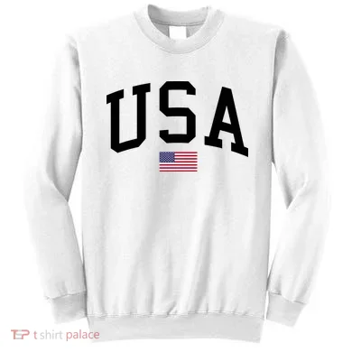 USA Flag Sweatshirt