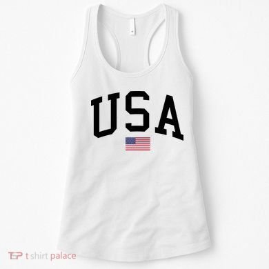 USA Flag Women's Tank Top
