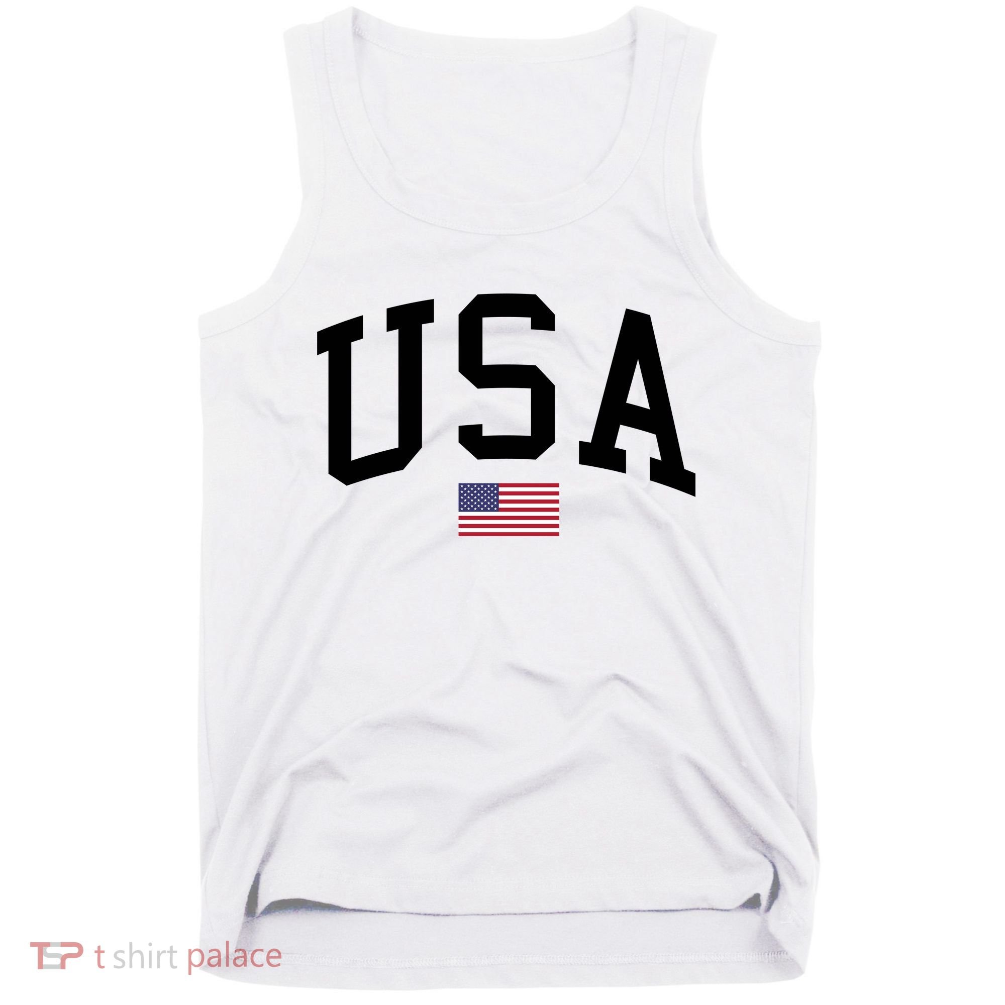 USA Flag Tank Top
