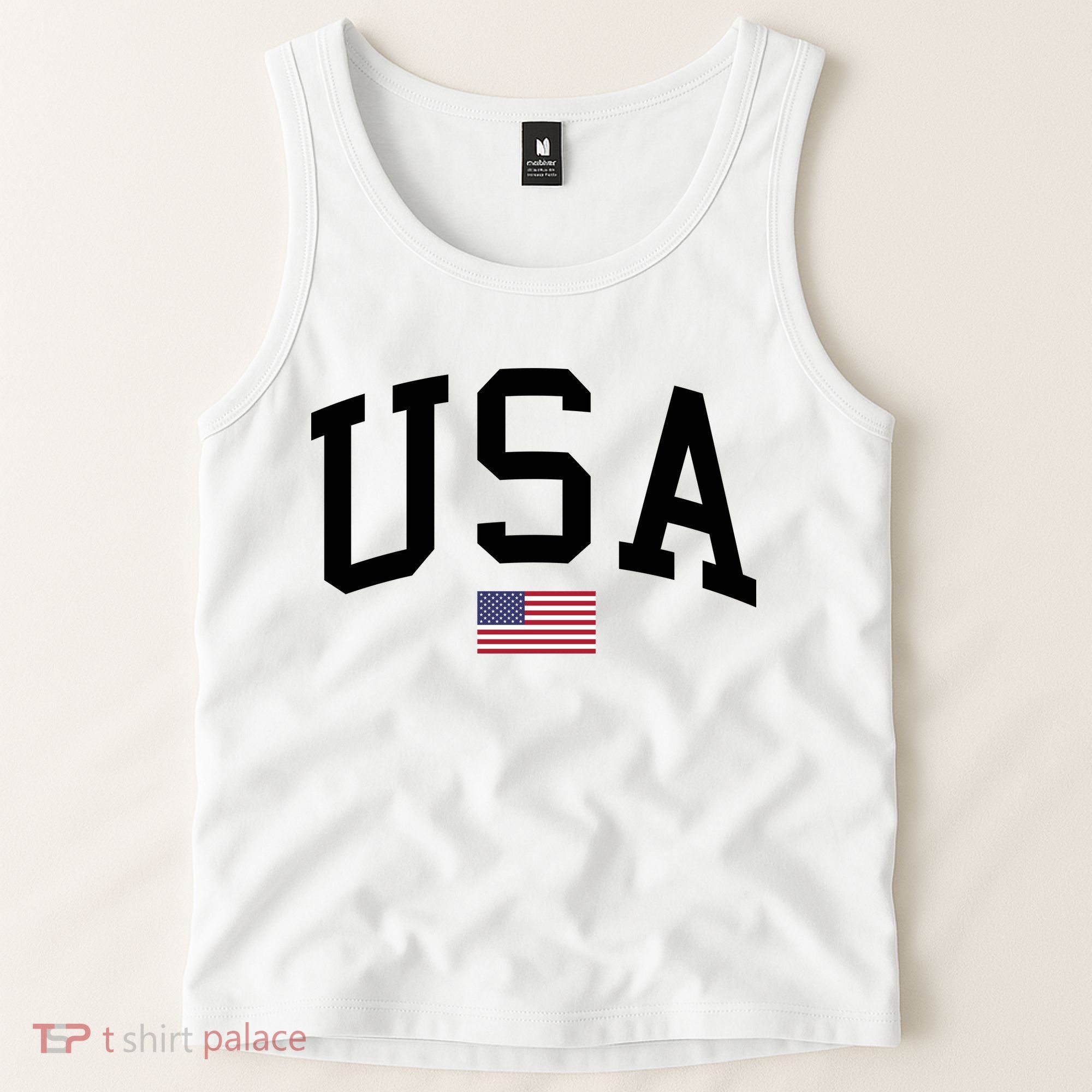 USA Flag Tank Top