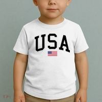 USA Flag Toddler T-Shirt thumb 2