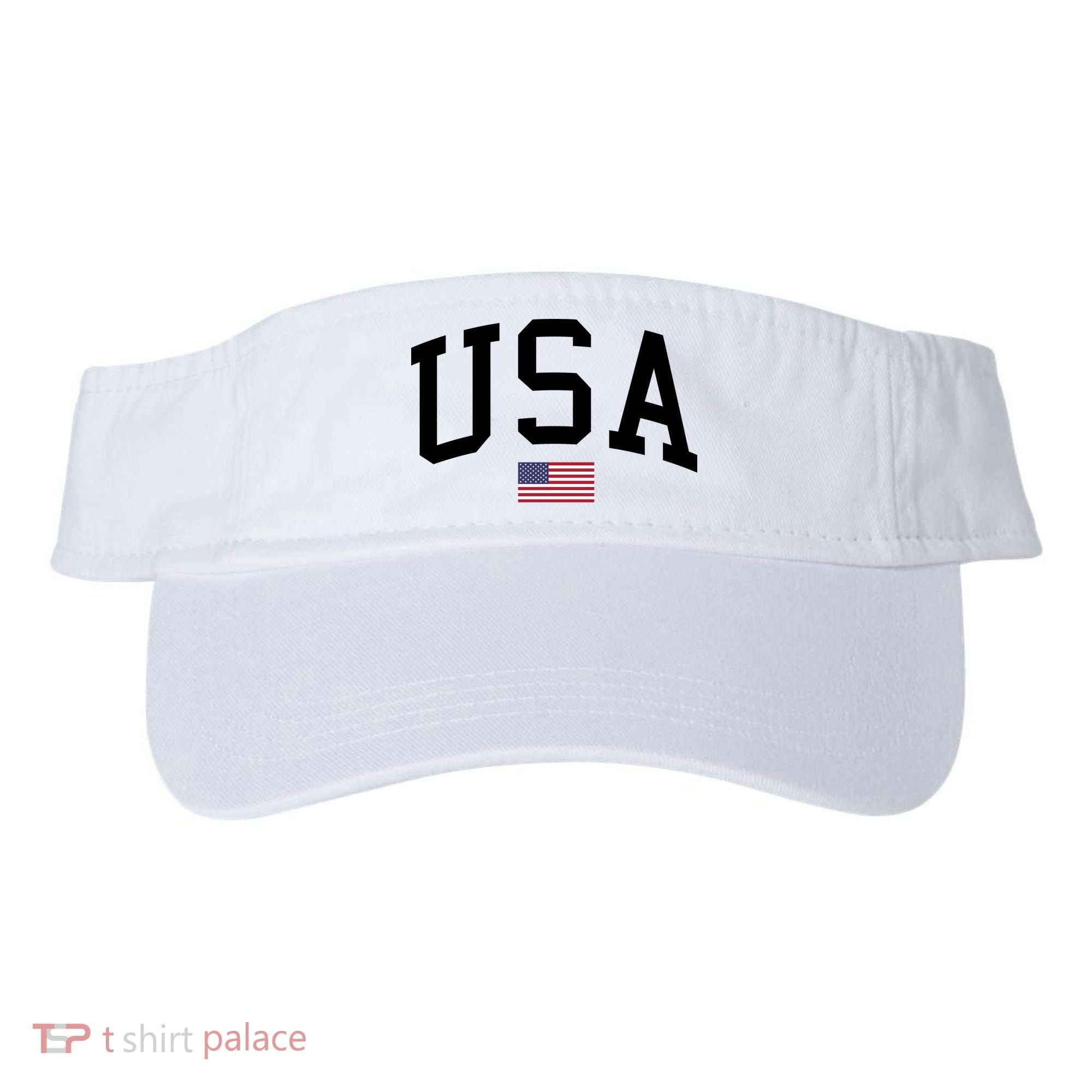 USA Flag Visor