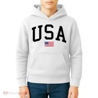 USA Flag Kids Hoodie thumb 4