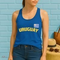Uruguay Flag Uruguayan Pride International Country Funny Gift Women's Tank Top thumb 2