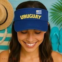 Uruguay Flag Uruguayan Pride International Country Funny Gift Visor thumb 2