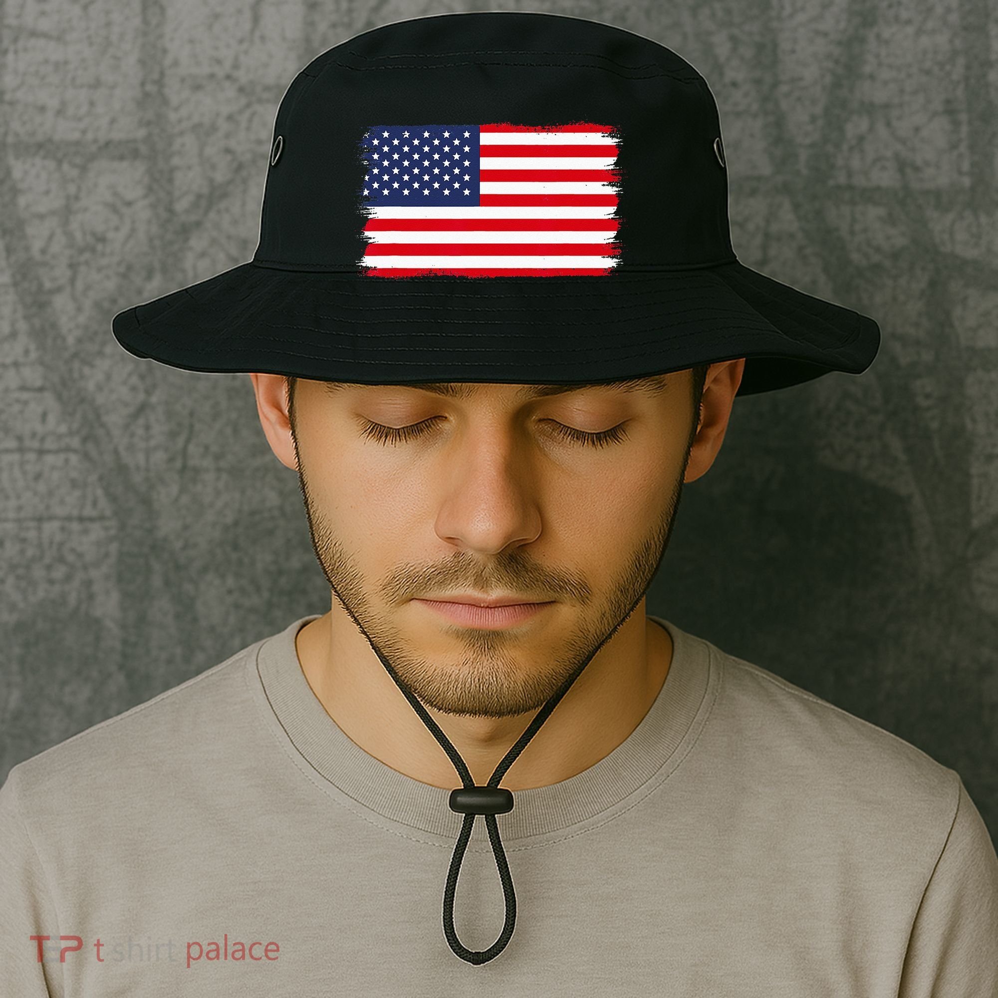 USA Flag Bucket Hat