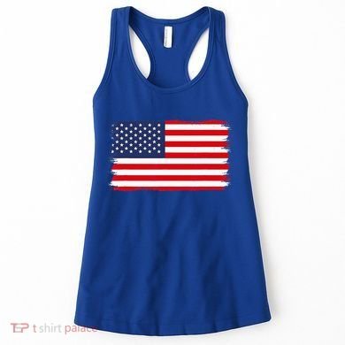 USA Flag Women's Tank Top