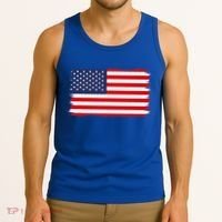USA Flag Tank Top thumb 3