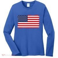 USA Flag Women's Long Sleeve Shirt thumb 0