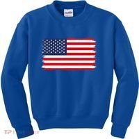 USA Flag Kids Sweatshirt thumb 0