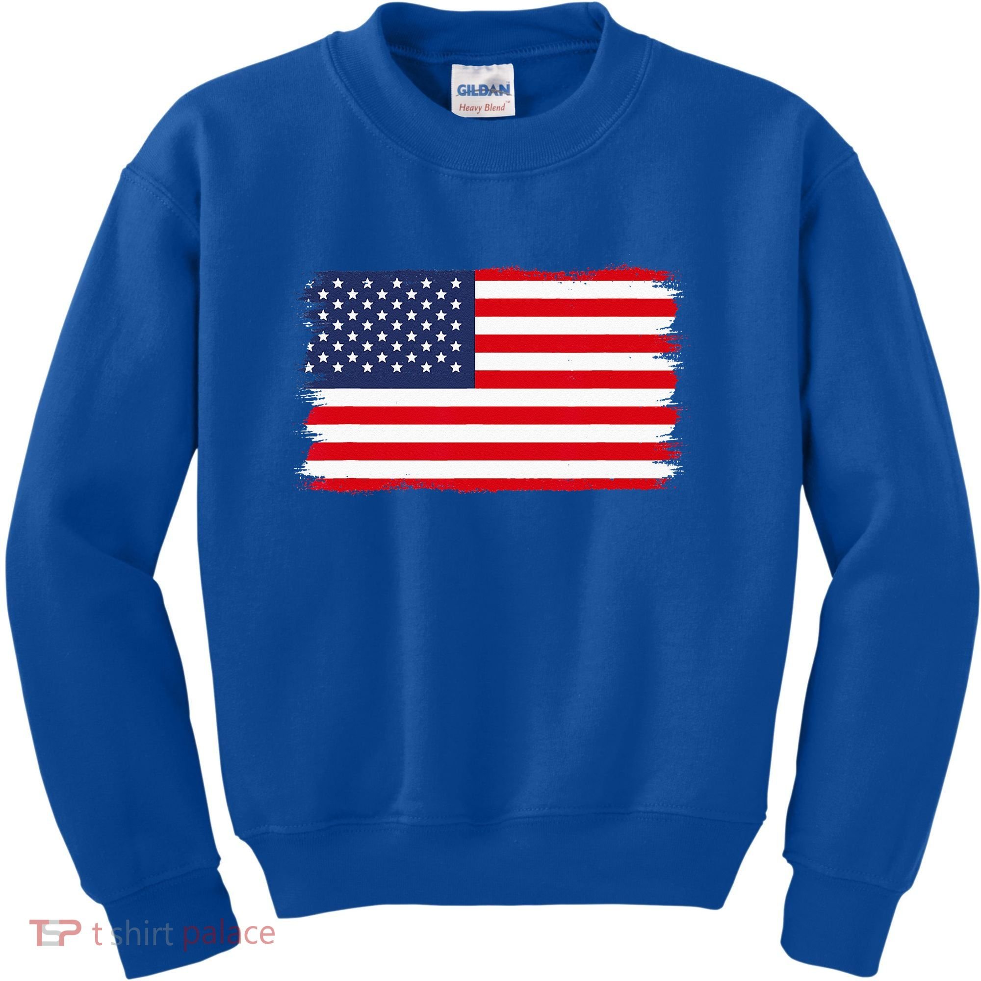 USA Flag Kids Sweatshirt