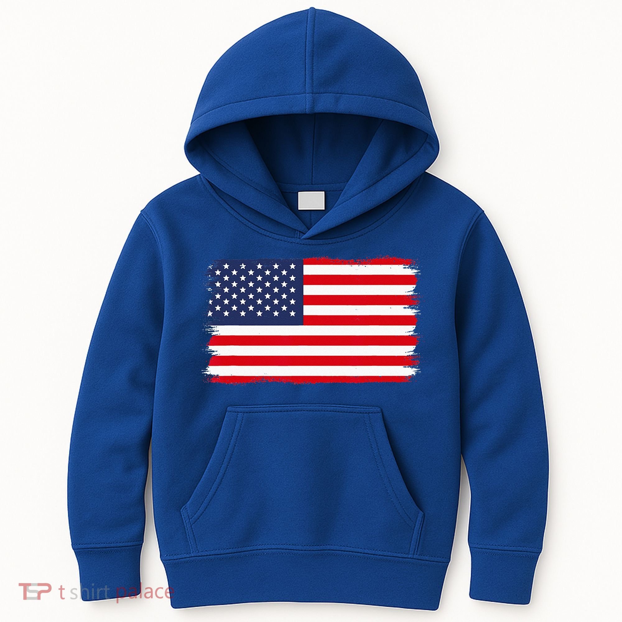 USA Flag Kids Hoodie