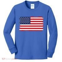 USA Flag Kids Long Sleeve Shirt thumb 0