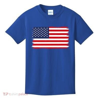 USA Flag Kids T-Shirt