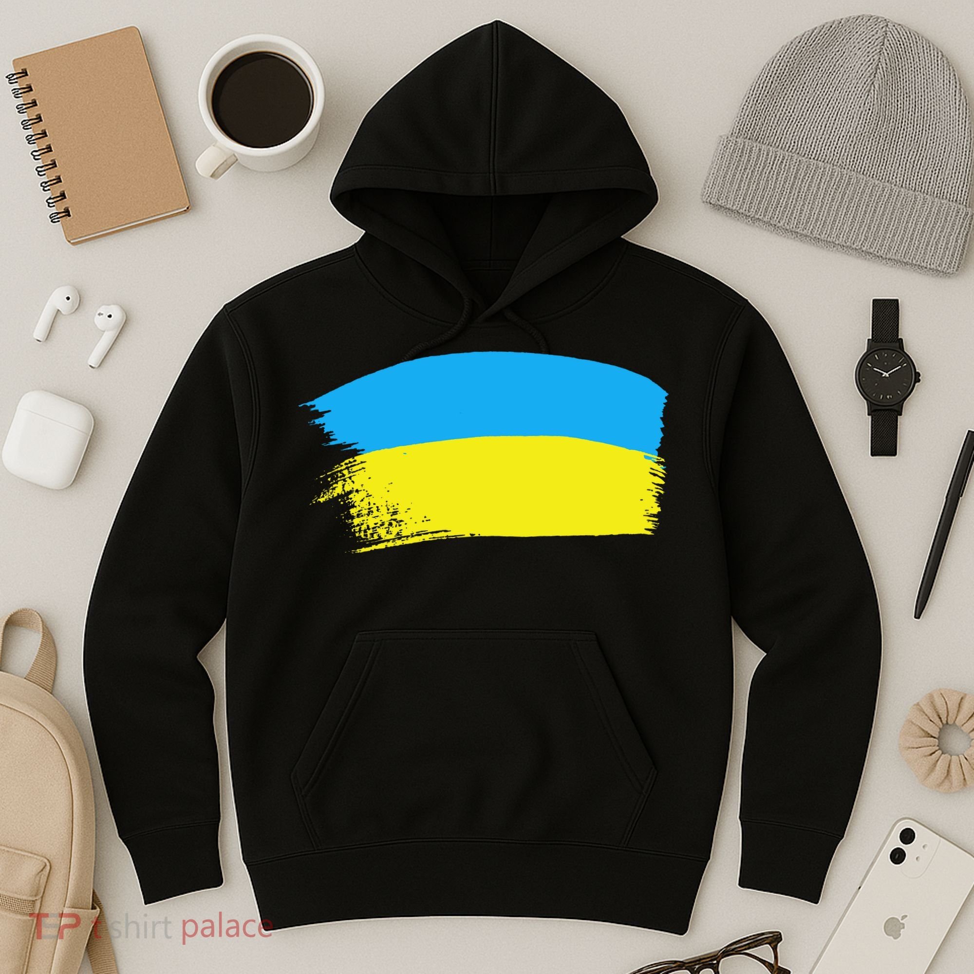 Ukraine Flag Hoodie