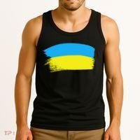 Ukraine Flag Tank Top thumb 3