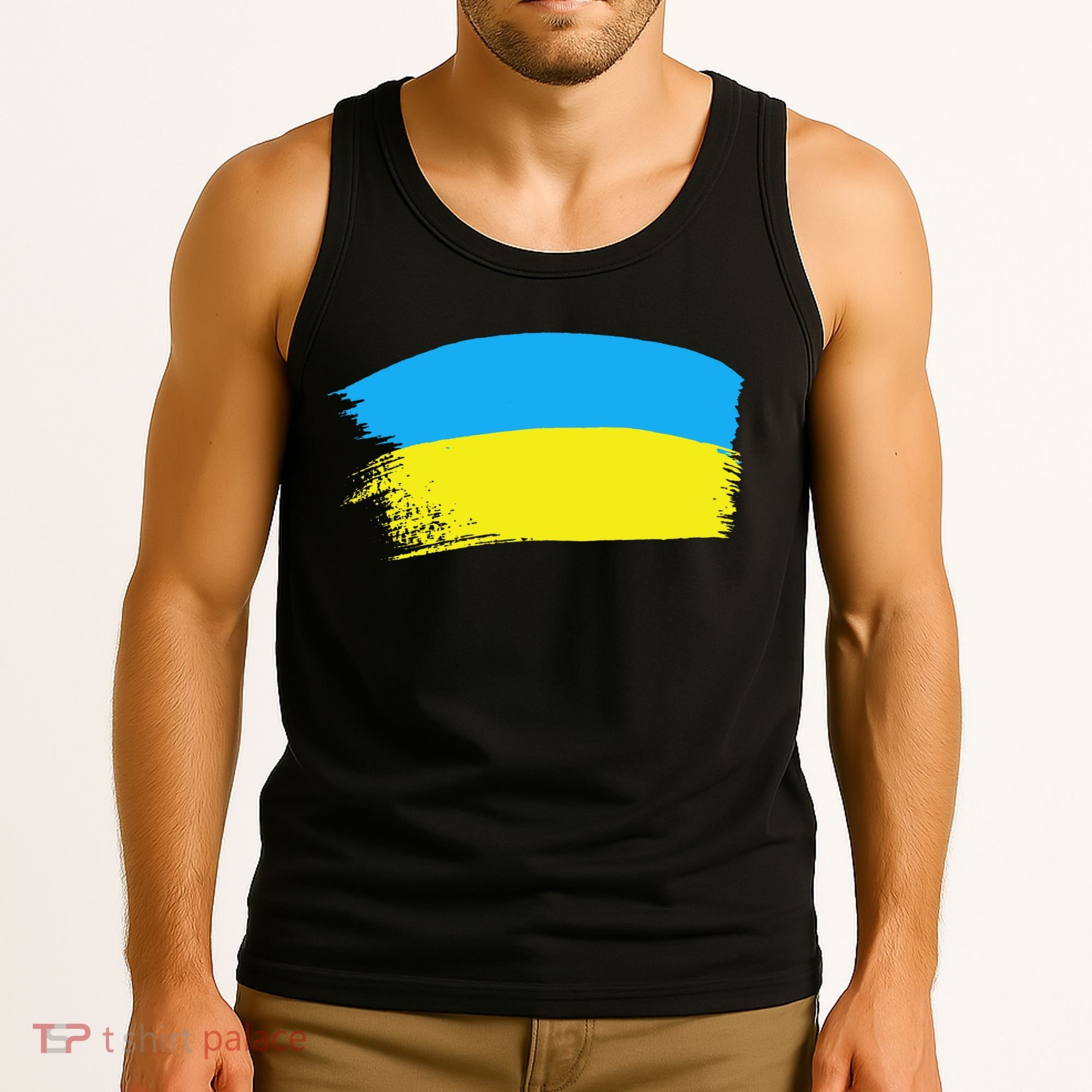 Ukraine Flag Tank Top